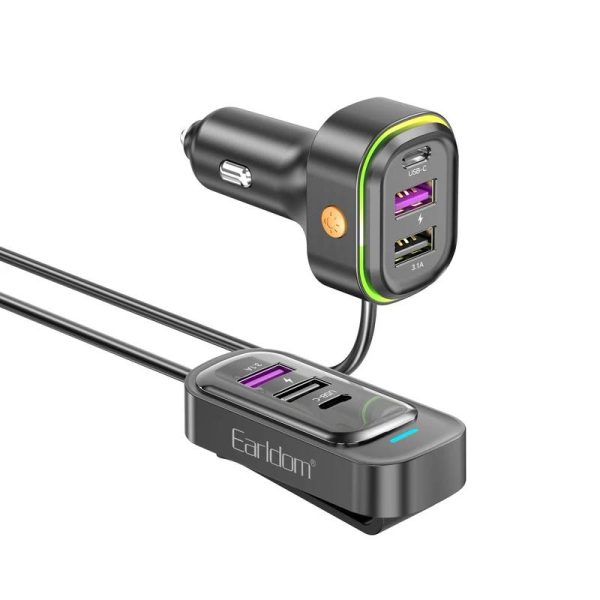 شارژر فندکی 65 وات ارلدام مدل 6IN1 CAR CHARGER CC26 - Image 7