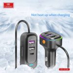 شارژر فندکی 65 وات ارلدام مدل 6IN1 CAR CHARGER CC26 - Image 2