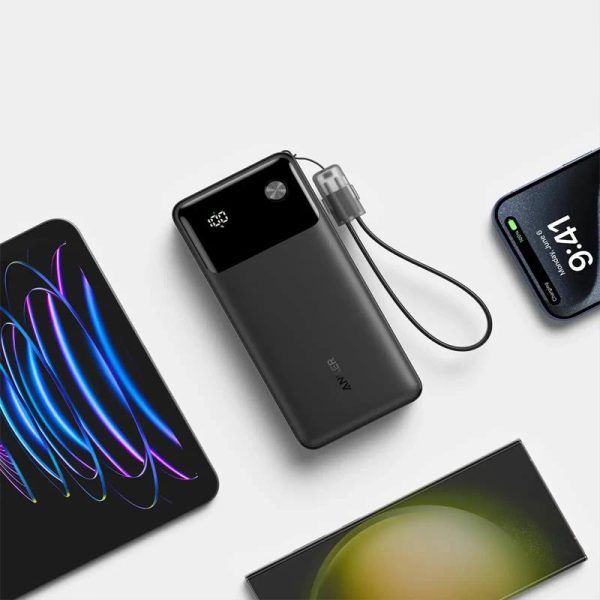 پاوربانک 30 وات انکر مدل A1384 ظرفیت 20000 میلی آمپر ساعت به همراه کابل USB-C - Image 5