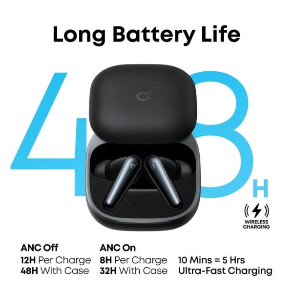 هدفون بلوتوثی انکر مدل Soundcore Liberty 5 با نویز کنسلینگ فعال (ANC) - Image 5