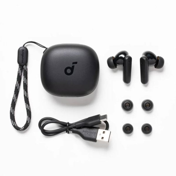 هدفون بلوتوثی پرطرفدار انکر مدل SoundCore R50i A3949 با نویز کنسلینگ میکروفون،دارای فناوری AI-Enhanced Calls برای کاهش نویز و بهبود مکالمات، مقاوم در برابر رطوبت و عرق - Image 4