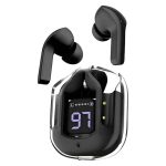 هدفون بلوتوثی Ultrapods Max بدون قابلیت نویز کنسلینگ دارای صفحه نمایش روی محفظه شارژ، مقاوم در برابر آب و رطوبت با استاندارد IPX4 - Image 2