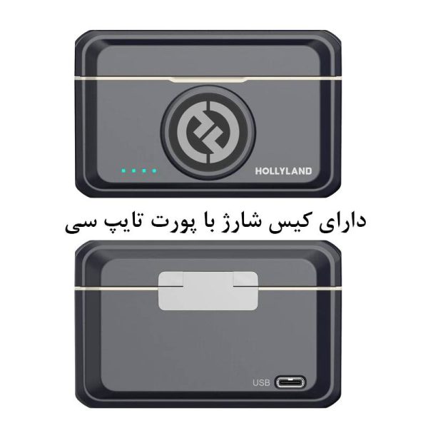 ست میکروفن بی سیم هالی لند مدل Lark M2 مجموعه 2 عددی - Image 2