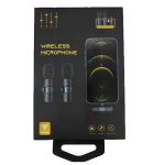 میکروفون یقه ای بی سیم K9 Microphone دو کاربر (Boss)