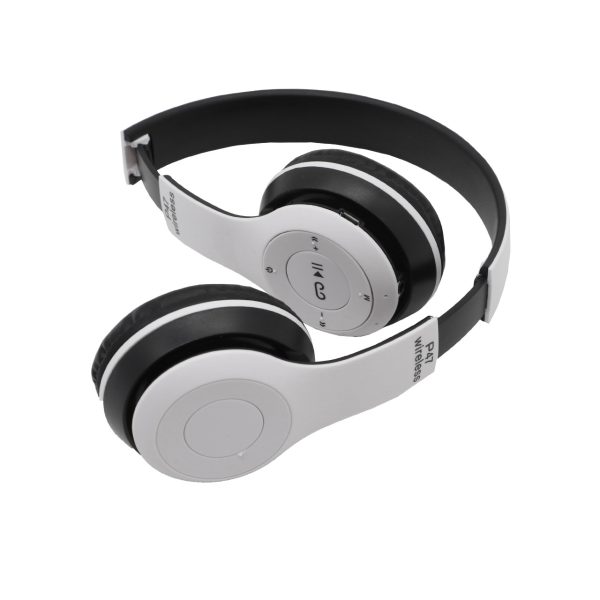هدفون بلوتوثی مدل P47 بدون قابلیت نویز کنسلینگ، درگاه شارژ Micro USB، دارای شیار کارت حافظه - Image 4