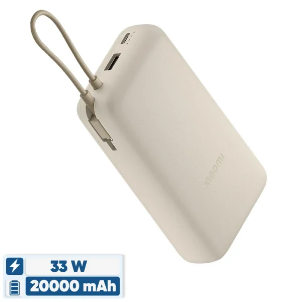 پاوربانک 33 وات شیائومی مدل PB2030MI ظرفیت 20000 میلی آمپر ساعت - Image 4
