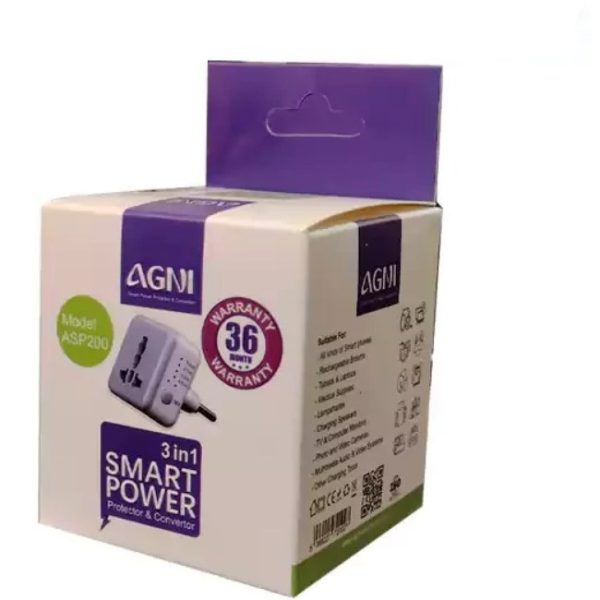 مبدل محافظ تایمردار هوشمند AGNI مدل ASP200 - Image 3
