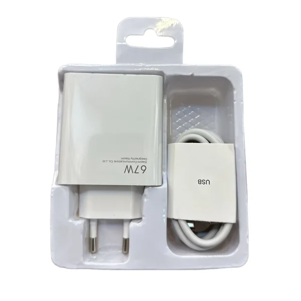 آداپتور 67W شیایومی با کابل - Image 2