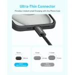 کابل تبدیل USB-C به USB-C انکر مدل Zolo A8060 طول 0.9 متر با توان 240 وات - Image 3