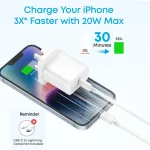 آداپتور 20W انکر با کابل  مدل B۲۳۴۷K۲۱ - Image 2