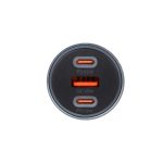 شارژر فندکی PD و فست سه پورت جی بی کیو مدل Cool Flow C82339A 66W به همراه کابل شارژ Type-C To Type-C - Image 2