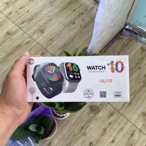 ساعت هوشمند HU19 مردانه با صفحه نمایش OLED و بدنه تیتانیوم