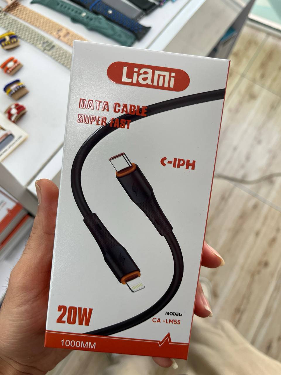 photo_2026-09-01_10-48-11 کابل شارژ فست Liami Type-C مدل CA-LM55