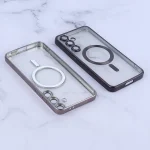 قاب ژله ای مگ سیف سامسونگ Galaxy S24 FE محافظ لنزدار