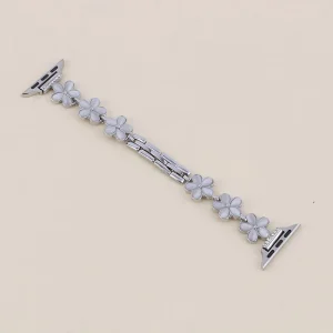 بند اپل واچ فلزی Slicto سایز 38/40/41/42 میلی متری طرح گل بابونه