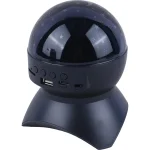 چراغ رقص نور گردان اسپیکر دار XY-890 LED