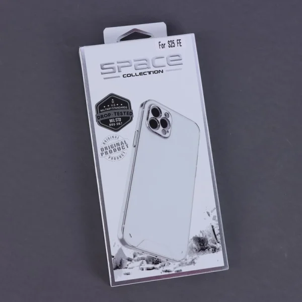 قاب Space سامسونگ Galaxy S25 FE محافظ لنزدار