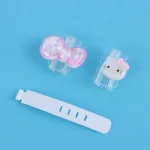 ست محافظ کابل و کلگی شارژر آیفون طرح Kitty