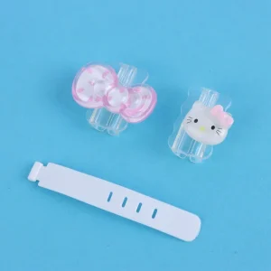 ست محافظ کابل و کلگی شارژر آیفون طرح Kitty