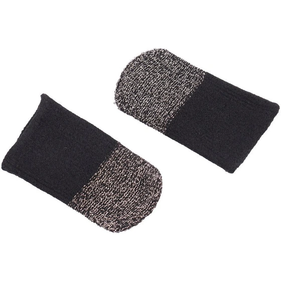 560x560 دستکش بازی Finger Sleever فایبر کربن و سیلور