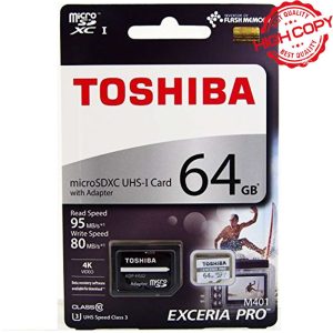 رم میکرو توشیبا مدل TOSHIBA 95MB PRO U3 64G