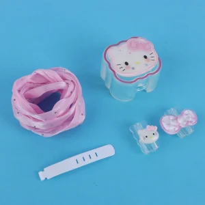 ست محافظ کابل و کلگی شارژر آیفون طرح Kitty